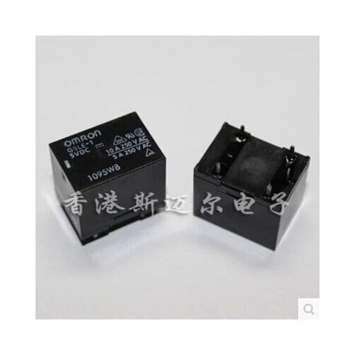 HOT NEW G5LE-1-5VDC G5LE-1 5VDC G5LE DC5V 5A DIP5