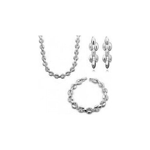 JS S076 Gold Necklace Sets High Quality Fine Jewelry Sets Nickel Free African Jewelry Set