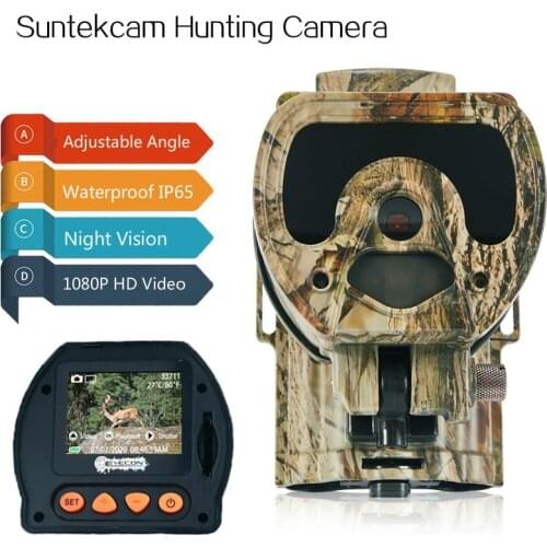 Suntekcam Night Trail Camera 1080P 0.5s Trigger Hunting Game Trail Cameras S400 Night Version Wildlife Photo Trap Scoutsing