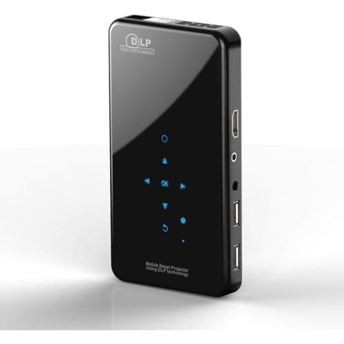 X2 mini wireless android 7.1 home theater travel education smart mobile same screen video pocket DLP 4K HD portable projectors