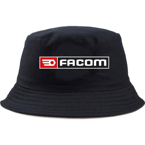 New Facom Tools Car Bucket Hat men Cotton Fishing Hunting Cap Outdoor Beach Fisherman Panama Women
