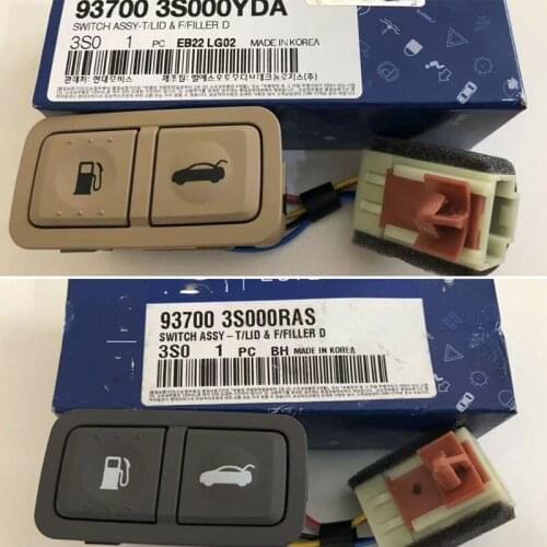 Original trunk lid switch fuel door opener release button FOR Hyundai Sonata 2011-2014 parts, OEM 937003S000YDA 937003S000RAS