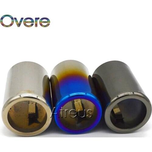 Overe 1PC Car Exhaust Muffler Pipe End Tip Motorsport M logo For BMW F30 320i 320 316i 328i 2013 2014 New 3 Series Accessories
