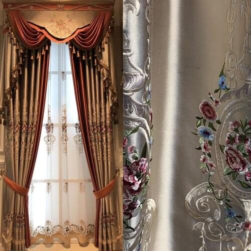 Simple and Modern Blackout Thickening Curtain Cloth Bedroom Living Room Curtains Silk-Quality Curtains Finished Shade Cloth