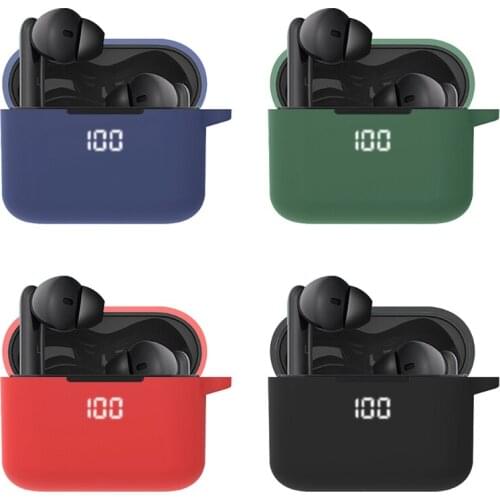 Shockproof Earphone Protective Cover for Nokia-E3102 Wireless Bluetooth-compatible Earbud Silicone Non-slip Sleeve