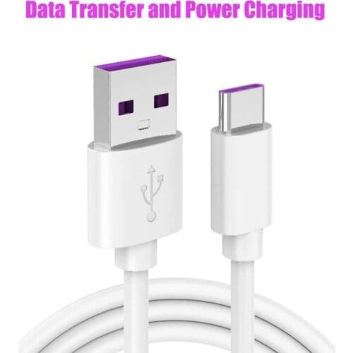 5A Supercharge USB Type C Cable Super Charging Cord Compatible with Huawei P20 P30 Pro Mate 20 Pro Xiaomi for Samsung