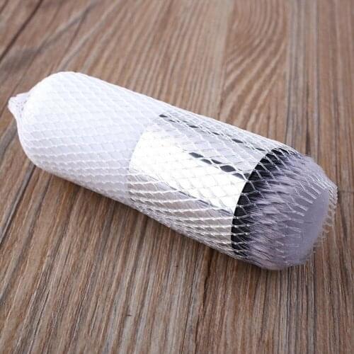 50pcs/pack Makeup Brush Protector Pen Guards Sheath Mesh Net Protection Cover 12*1CM