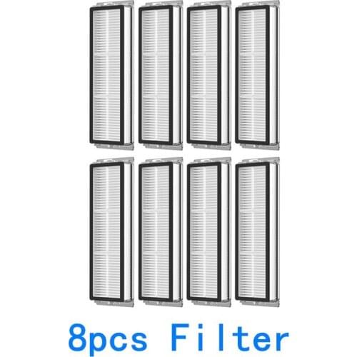 8pcs Hepa Air filter Washable Accessories for Xiaomi Dreame F9 DreameF9 Dreame F 9 Robot Vacuum Cleaner Replacements Kits Parts
