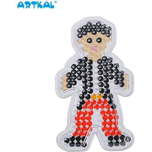 Free shipping SP06 boy pegboards patterns for 5mm hama beads perler beads DIY educational toy