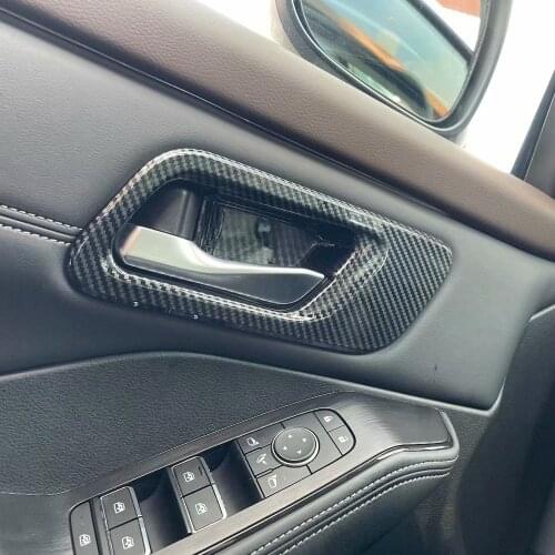 For Nissan Rogue X-Trail T33 2022 2023 ABS Car Styling Inner Door Handle Bowl Covers Trims Stickers Decoration Car Accessories