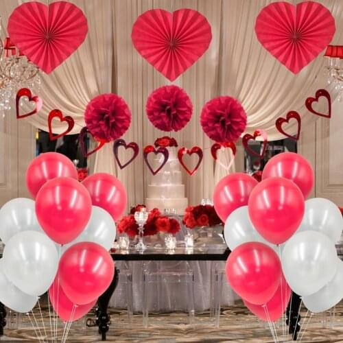 Photography Backdrop Balloon Heart Love Studio Photo Booth Valentines Day Decor Festive Party Supplies Ballons