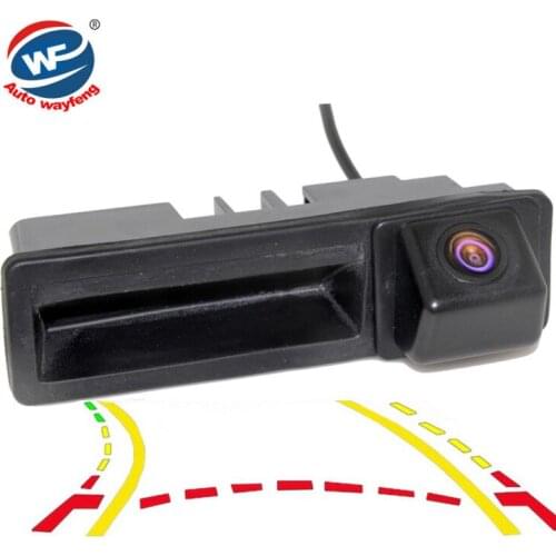 For Cayenne Audi A4 A4L A6 A6L A7 A5 Q7 Q5 Q3 RS5 RS6 A3 A8L CCD Dynamic Trajectory Trunk handle Rear Camera Mirror Rearview Cam