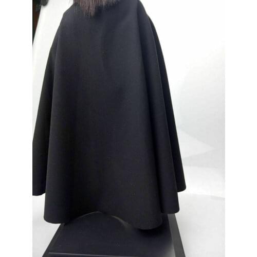 1/6th Handmade Black V Cloak Model for 12" Female&Male Body Figure