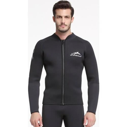 3XL Plus Size 5MM Neoprene Wetsuit Men 2017 Best Sale Winter Warm Swimwear Male Zipper Snorkeling Diving Tops Man Surf Wet Suits