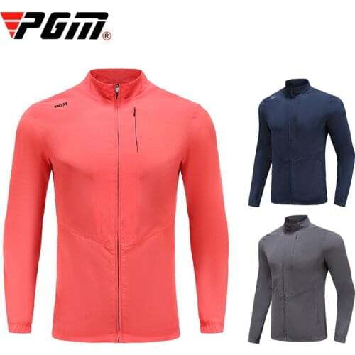PGM golf clothing mens autumn and winter jackets windproof and warm golf clothes factory direct sale