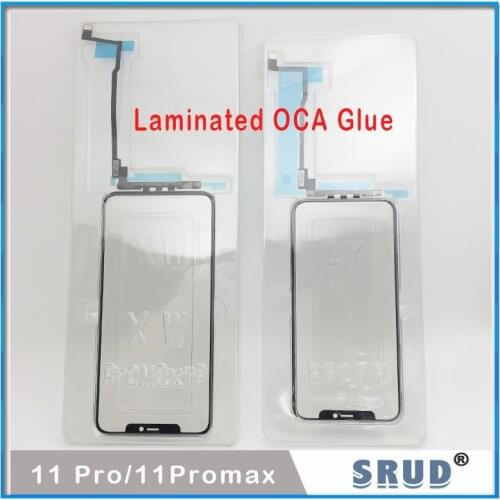 10pcs Wholesale Tested Original LCD Touch Senor Glass With OCA For iphone X XS XR xsmax 12 11 pro 11pro 11promax Replacement