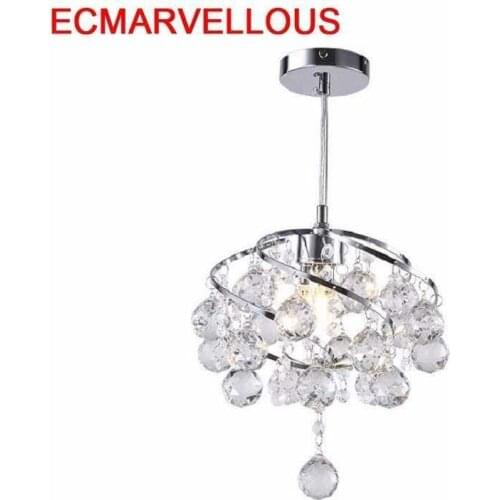 A Sospensione Home Deco Touw Verlichting Hanglamp Crystal Hanging Lamp Luminaire Suspendu Loft Lampen Modern Pendant Light