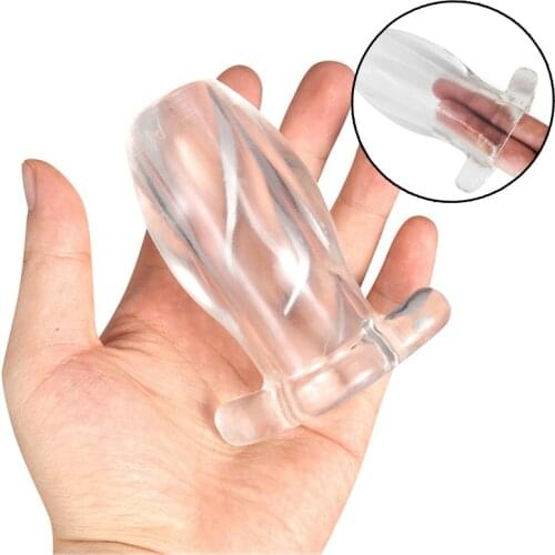 Hollow Anal Plug Butt Plug Soft Silicone Anal Dilator Prostate Massage Anal Cleaning Enema Sex Products Adult Toys for Woman Men