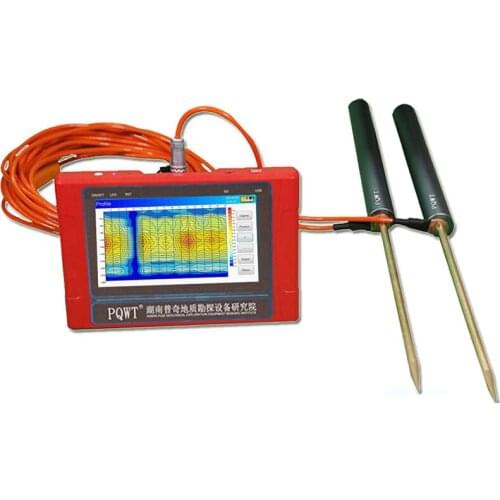 PQWT-TC150 meter High Accuracy Automatically Mapping Underground Shallow Water Detector