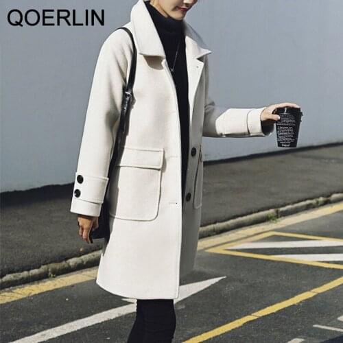 QoerliN Women's Elegant Coats