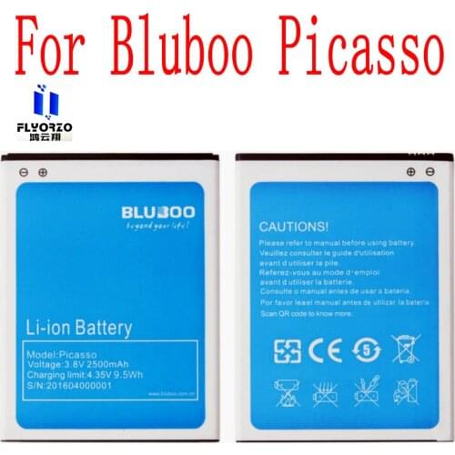 New High Quality 2500mAh Picasso Battery For Bluboo Picasso Mobile Phone