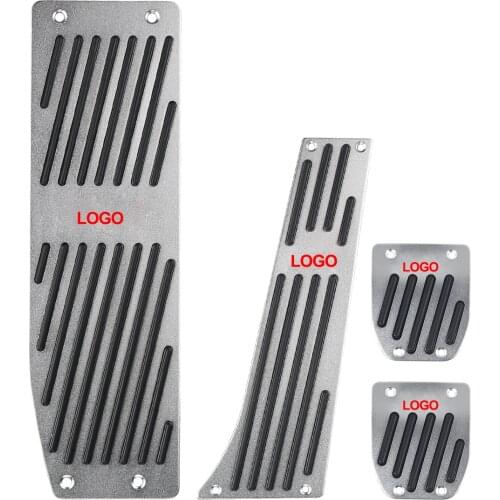 Car-Styling High quality Aluminium Alloy Rest Gas pedal Brake Pedal for BMW X1 M3 E39 E46 E87 E84 E90 E91 E92