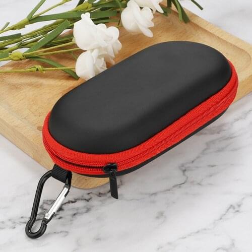 High Grade PU Bag for Huawei Freelace Headphone Universal Compression Bag Hanging Neck Headphone Storage Bag Portable Case