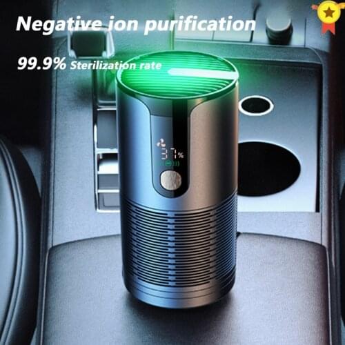 Air Purifier Ionizer Generator Deodorizer USB Home Air Cleaner Remove Formaldehyde PM2.5 Smoke Odor Allergies Pets Hair