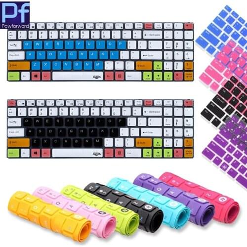 15.6 17.3 inch Silicone Keyboard Protective film Cover skin Protector for Clevo Terrans Force P151SM P151EM P150HM P151HM W655SR
