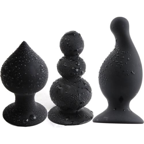 2021 Anal Sex Toys Big Butt Plug Dilatador Prostata Massager For Men Woman Gay Adult Anus Dildos Expansion Stimulator Anal Beads