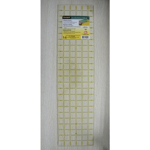 611644Universal Ruler with inch scale 6x24 inch