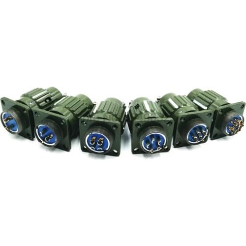 Y2M series 21mm Y21M fast buckle Aviation cable connector plug male & female 2pin 3pin4pin5pin7pin10pin14pin16pin Army green