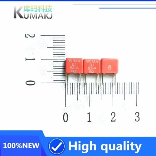 Poleless frequency division capacitance 0.1uF MKS2 63V 104 100n MKS2 Fever Audio Coupled Electroless Membrane Capacitor