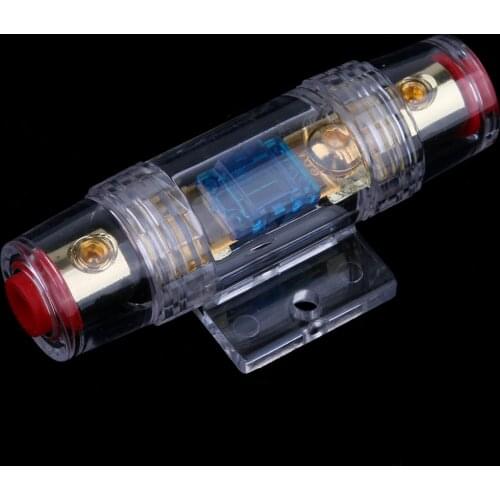 1PCS 60A Fuse-Holder Block For Car Speaker Subwoofer Amplifier Clean