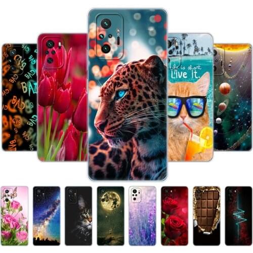 For Xiaomi Redmi Note 10 Case 4G 5G Back Cover For Redmi Note 10 Pro Phone Case on Redmi Note 10S Bumper Silicon Global Version