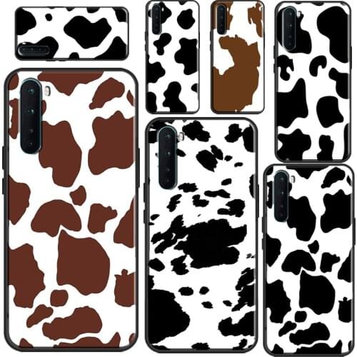 Spotted Cow Skin Print Case For OPPO Realme C3 C11 C15 C21 GT 7i Q3 6 7 8 Pro Case For OnePlus 9 Pro 8 Nord 8T 7T