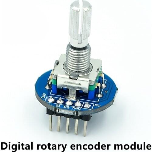 Digital rotary encoder module Rotary potentiometer Rotary potentiometer without knob cap