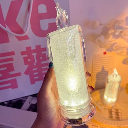 Halloween Decoration Props Led Candles Light Vintage Castle Bats Pumpkin Lantern Flame Lamp Scary Halloween Party Supplies