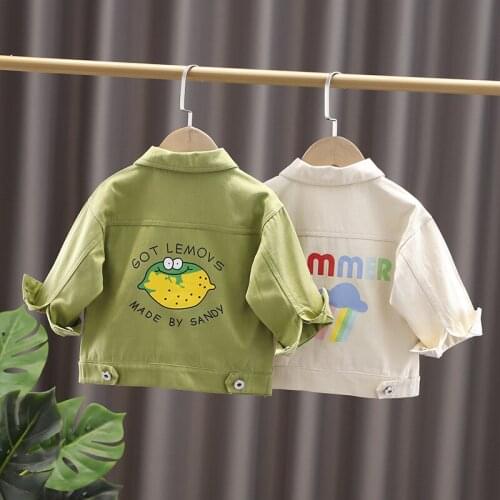 Baby Girls Coats Cartoon Hoodies Jacket For Girls Autumn Kids Sweatshirt Lovely Baby Kids Windbreaker Children Outerwear