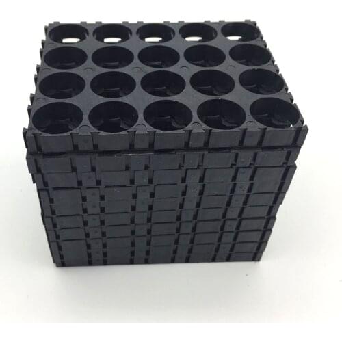 For 18650 Battery 4x5 Cell Spacer Radiating Shell Pack Heat Holder 1Pcs