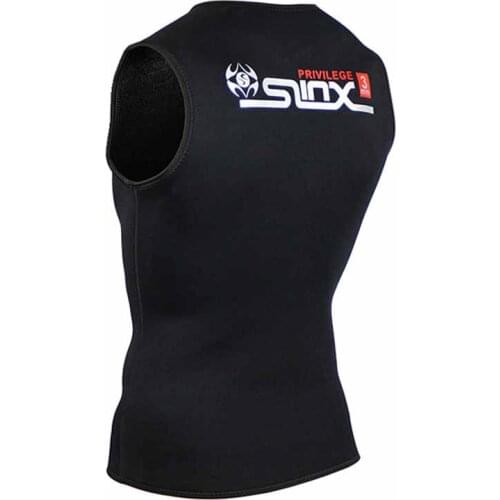 SLINX Outdoor Unisex Wetsuits 3MM Neoprene Sleeveless Wetsuit Vest for Diving Surf Windsurf Kitesurfing