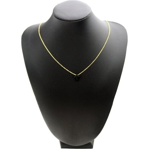 Ins cool wind cross cool girl simple Pendant Necklace clavicle chain student Japanese Korean versatile girl