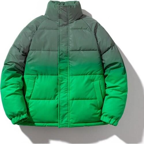 Winter Snow Waterproof Coats Cold Jacket Men Padded Bubble Coat Fashion Harajuku Streetwear Reflective Parkas Clothes Tops Male