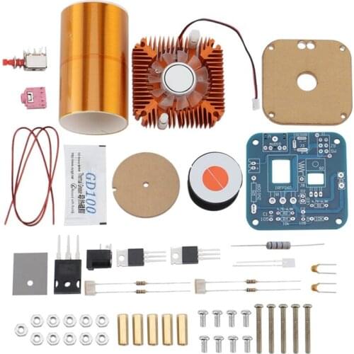 Music Tesla Coil DIY Kit ZVS Science And Technology Physical Electronic Production MINI Tesla Parts