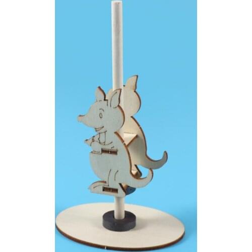Science Kit Kangaroo Shape Intellectual Development Sturdy Steam Experiment Model Toy for Entertainment Education Toys For Gift