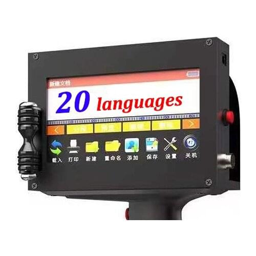 DOVOLL Portable QR Bar code corrugated Expiry Date coding Machine Handheld Inkjet Printer