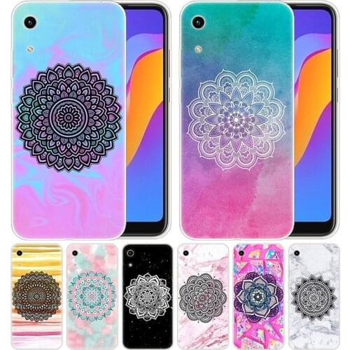 Luxury Soft Silicone Case Luxury Mandala Pattern for Huawei Honor 9X 8A 7A 20 Pro 7X 8X 7S 8S 8 9 10 Lite View 20 20i 10i Play