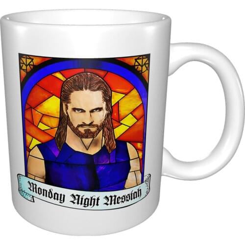 Seth Rollins Monday Night Messiah 1 Mug Coffee Cup Coffee Mug Self Stirring Mug Large Mug