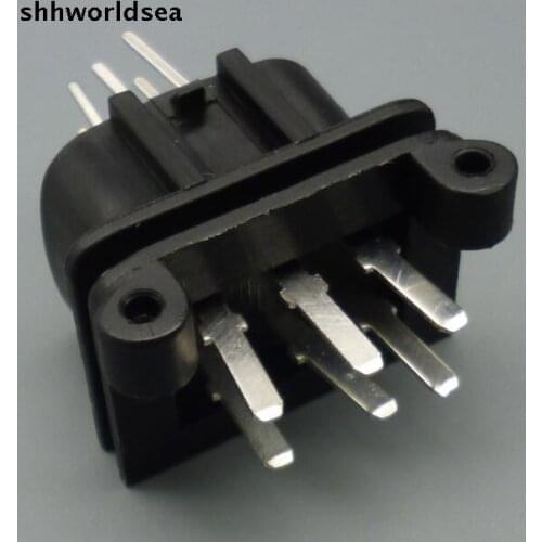 Shhworldsea 5/30/100sets 6pin 2.3mm auto electrical connector, male part of 6189-0029