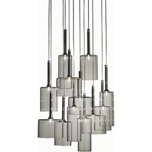 Nordic Loft Creative Glass Dining Room Pendant lights Retro Wine Bottle Cafe Lights Kitchen Bar Light Free Shipping